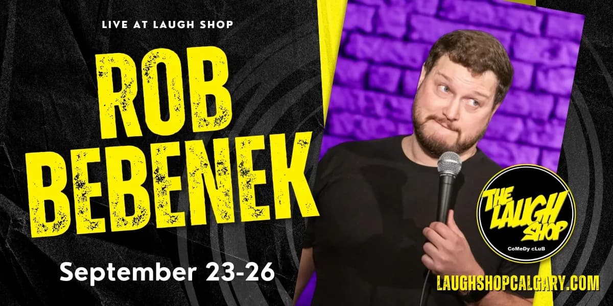 Rob Bebenek event poster