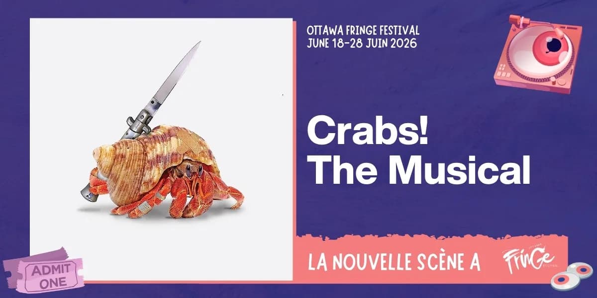 Crabs! The Musical event poster