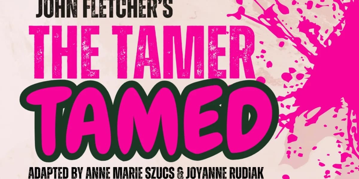 The Tamer Tamed event poster
