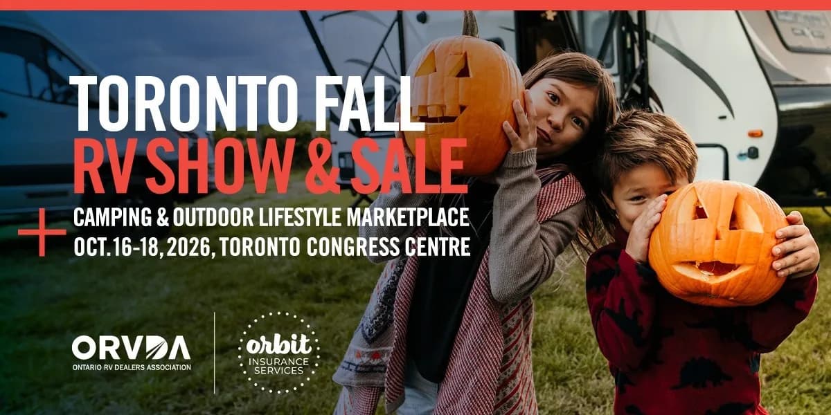 Toronto Fall RV Show & Sale event poster