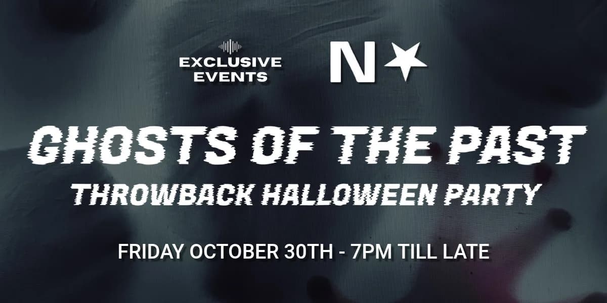Ghosts of the Past event poster