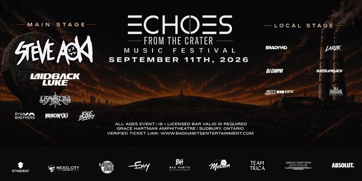 Echoes Music Festival event poster