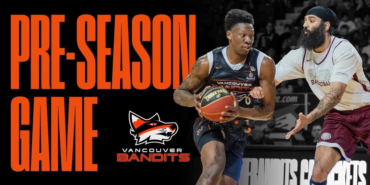 2026 Vancouver Bandits Pre-Season Game event poster