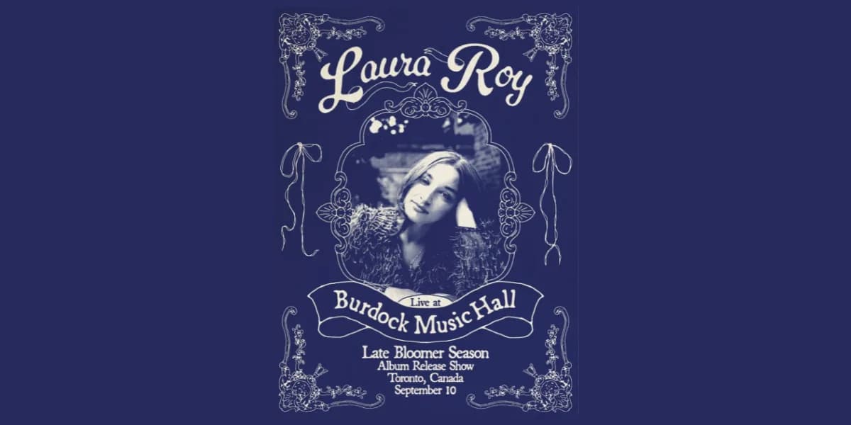 Laura Roy "Late Bloomer Season" Album Show event poster