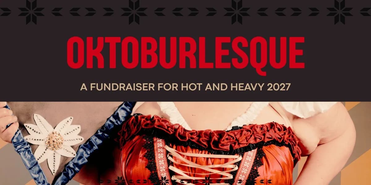 Oktoburlesque event poster