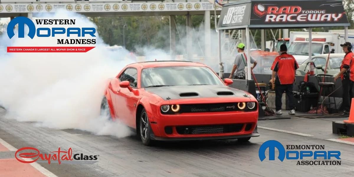 WESTERN MOPAR MADNESS 2026 event poster