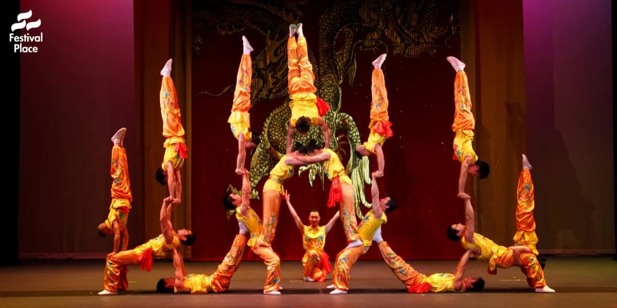THE PEKING ACROBATS event poster