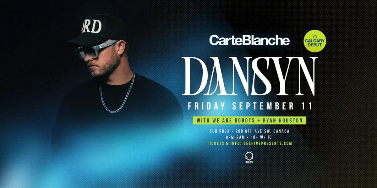 DANSYN (CALGARY DEBUT) • 09.11.26 event poster