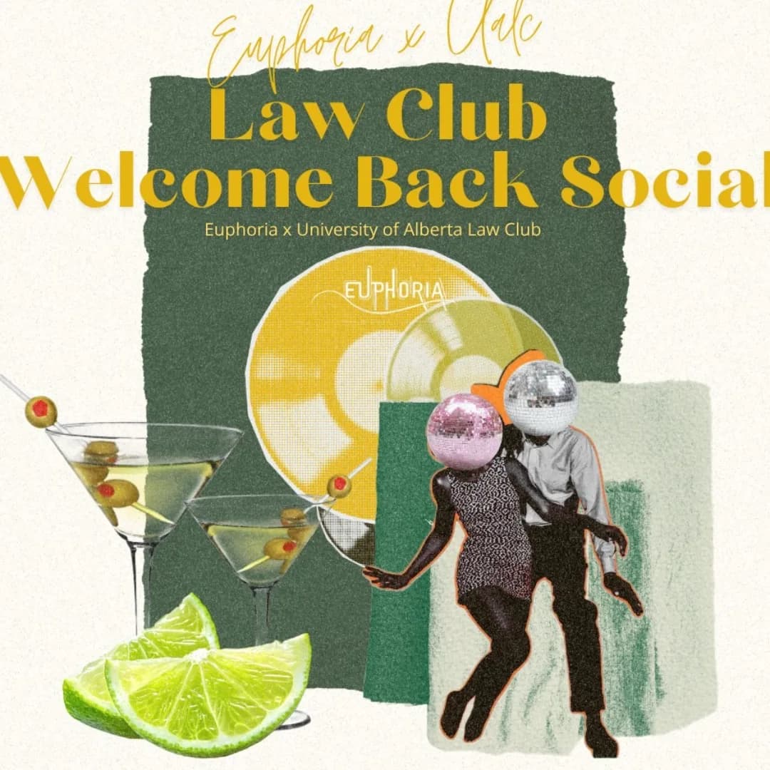 UALC x Euphoria Welcome Back Social event poster
