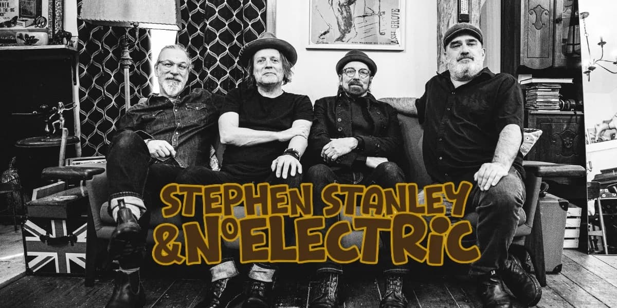 Stephen Stanley & NoElectric event poster