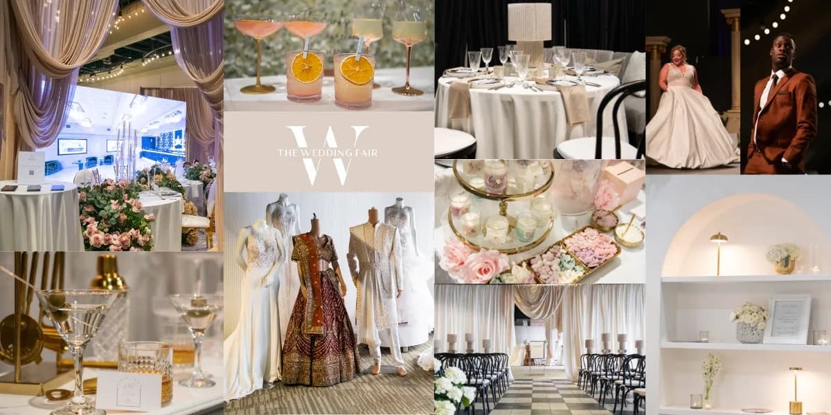 The Wedding Fair Edmonton event poster