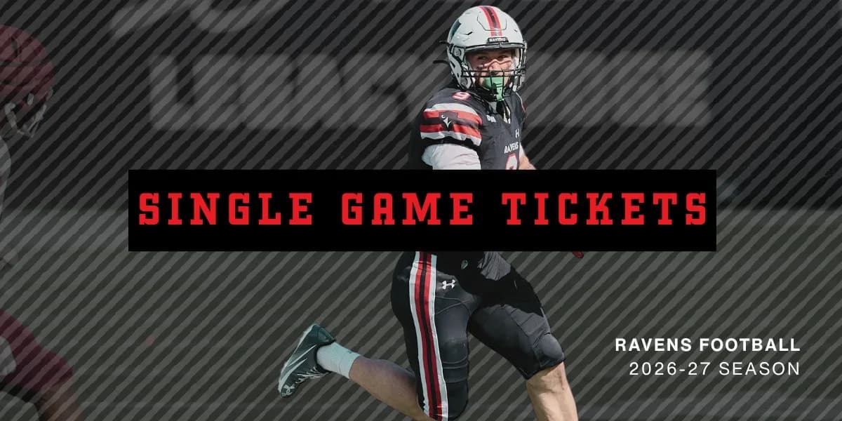 2026 Carleton Ravens Football - Single Game Tickets event poster