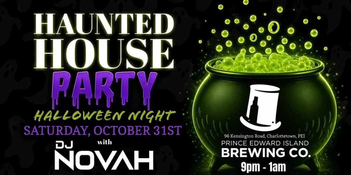 Haunted House Party event poster