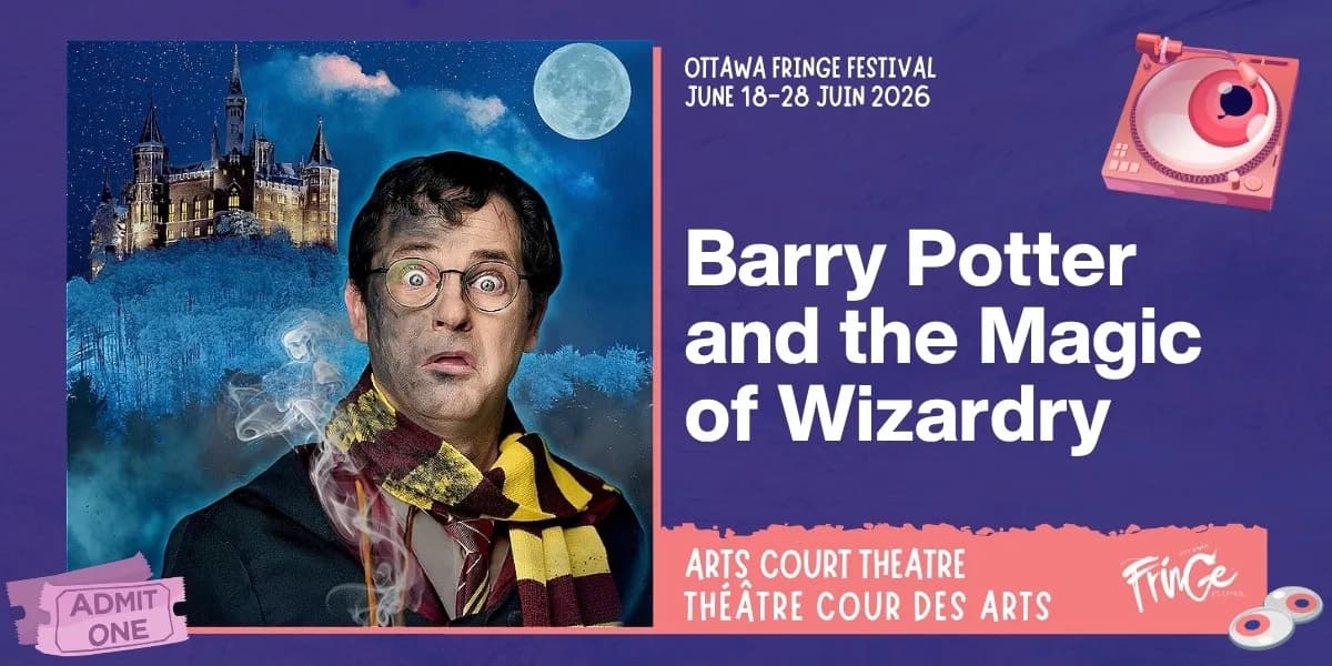 Barry Potter and the Magic of Wizardry event poster