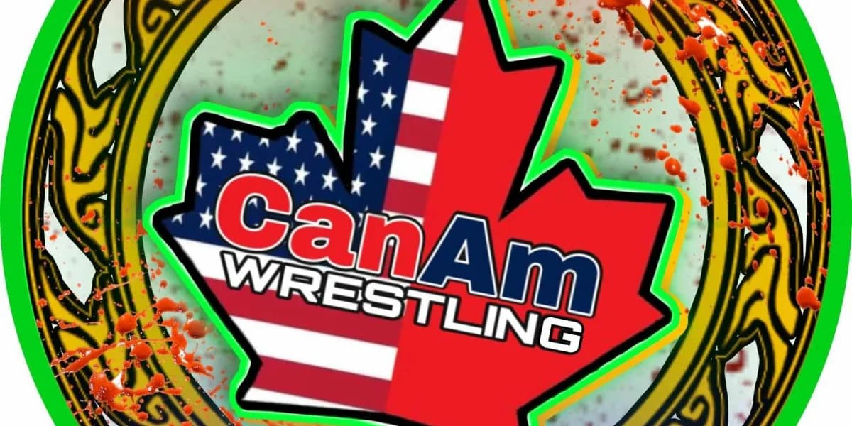 CanAm Wrestling & UBAKA Present "TAKE A BITE out of ABUSE" !! event poster