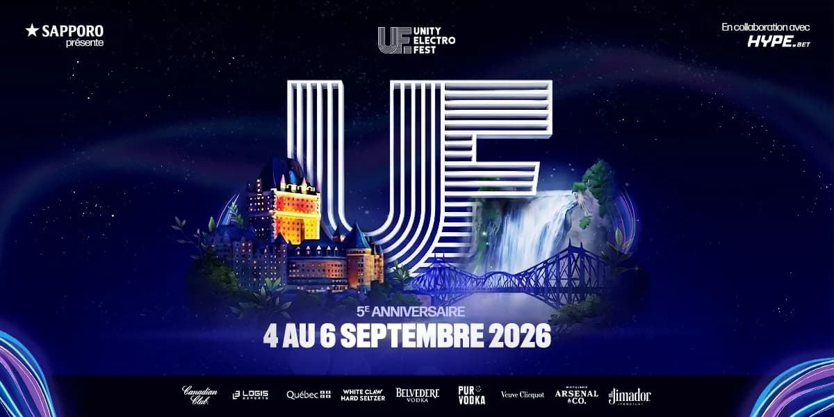 Unity Electro Fest 2026 event poster