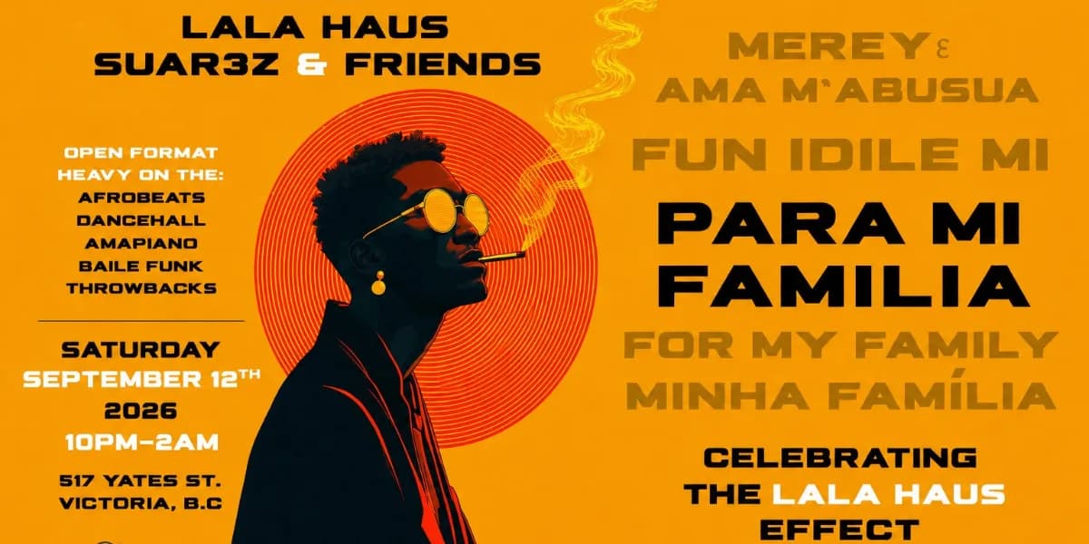 Para Mi Familia event poster