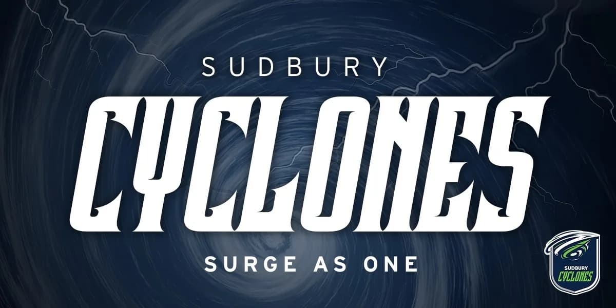 2026 Sudbury Cyclones Regular Season event poster