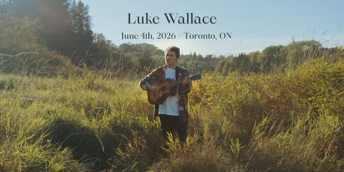 Luke Wallace w/ Leah Holtom event poster