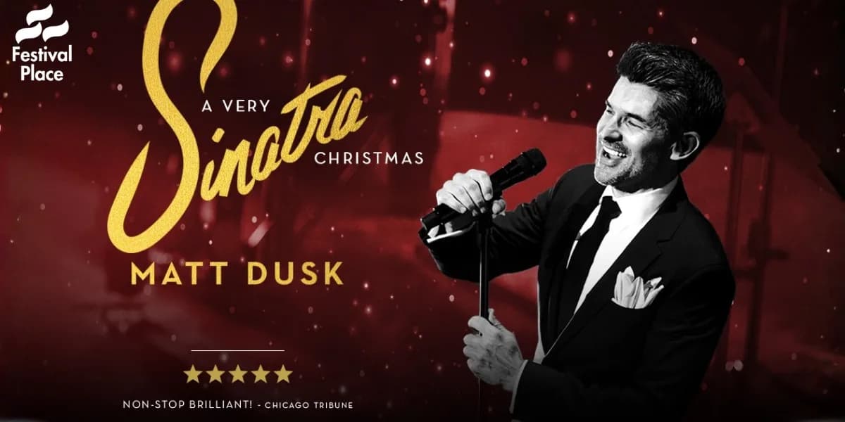 Matt Dusk - A Very Sinatra Christmas event poster