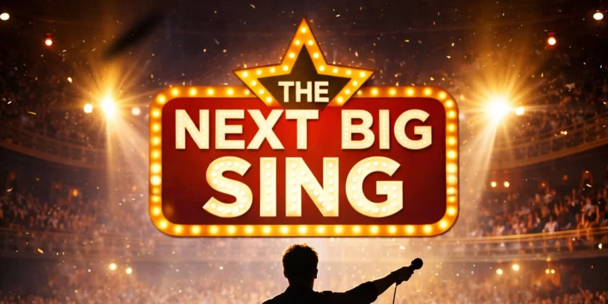 The Next Big Sing event poster