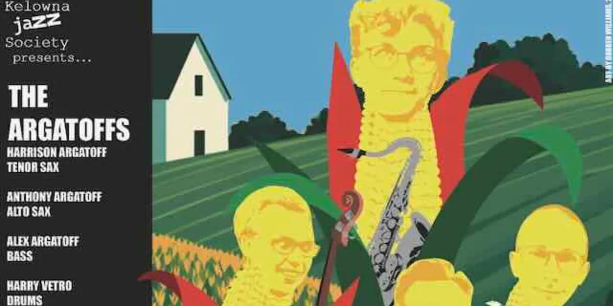 The Argatoffs play Tristano/Konitz/Marsh, feat. Harry Vetro event poster