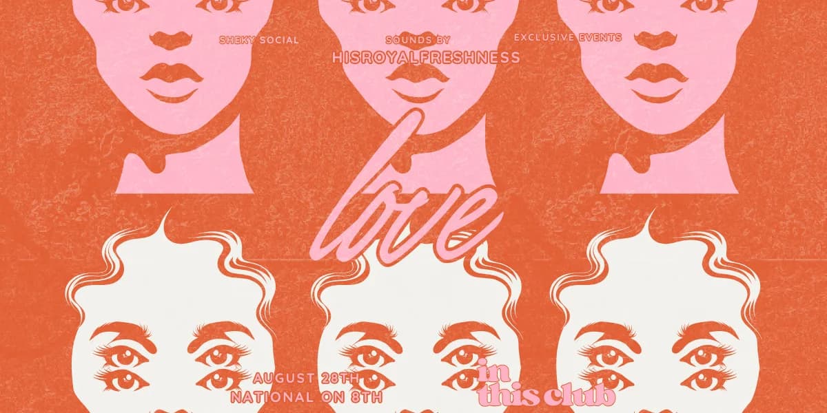 Love In This Club event poster