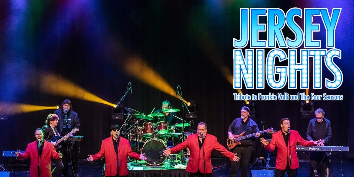 Jersey Nights: A Tribute to Frankie Valli and the Four Seasons event poster