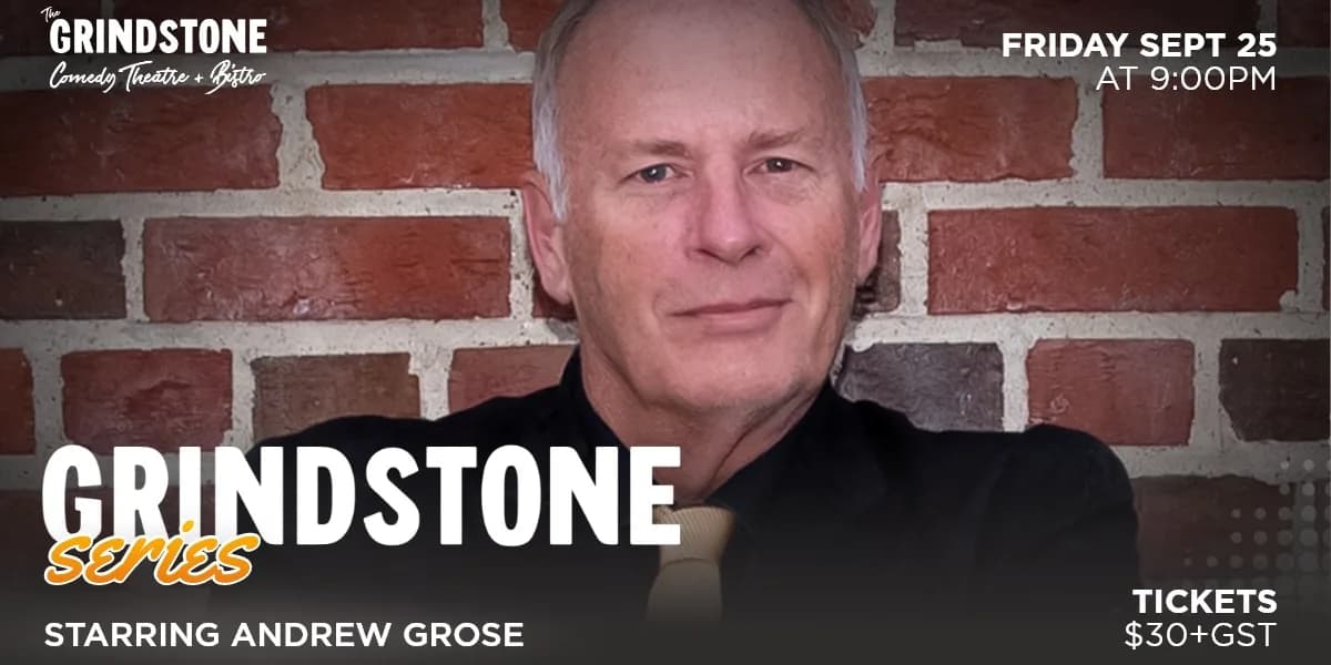 Edmonton Comedy Fest: Andrew Grose event poster