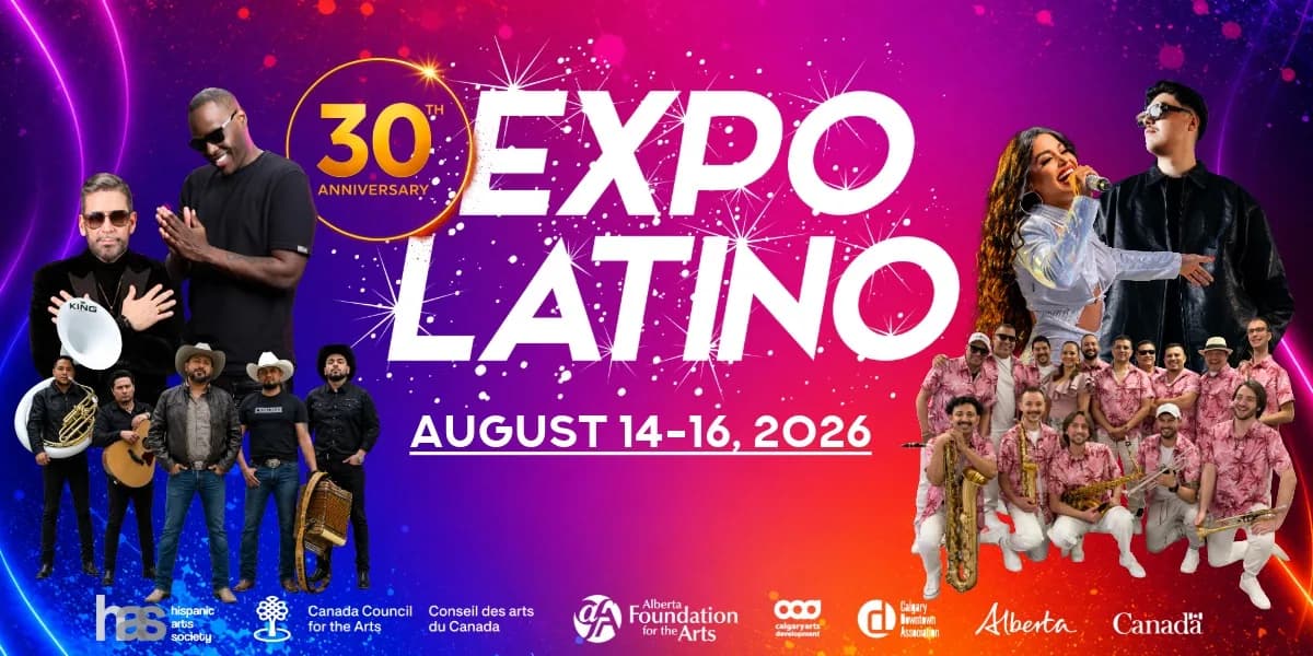Expo Latino Festival 2026 event poster
