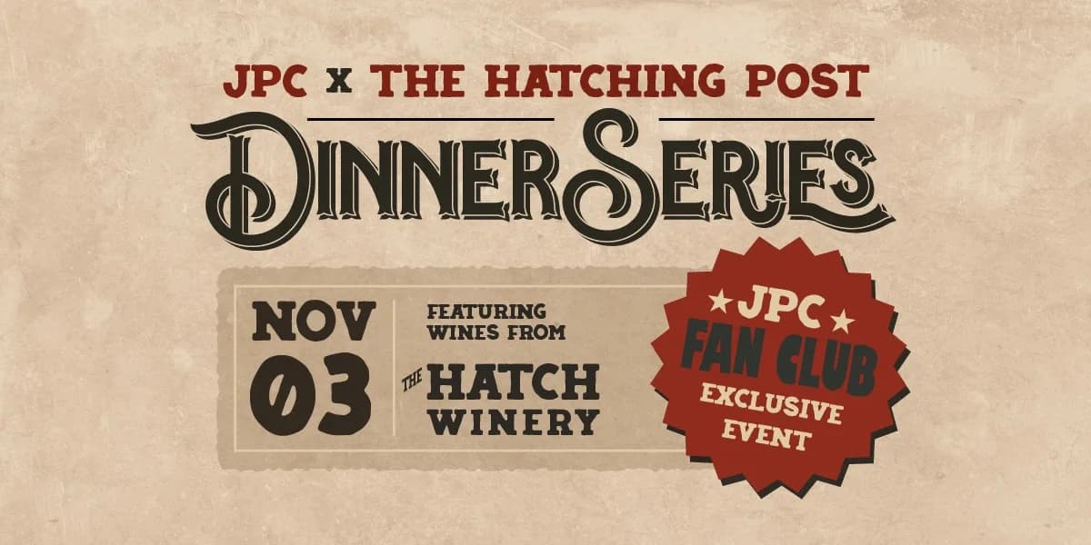 the hatch X Hatching Post Dinner event poster