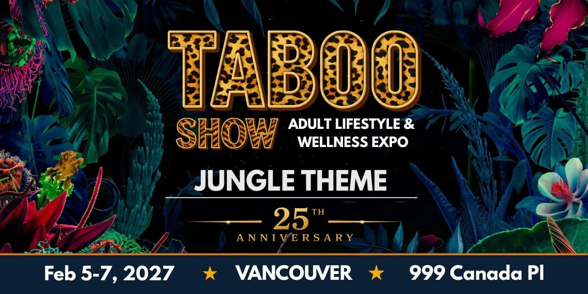 Vancouver Taboo Show - Adult Lifestyle & Wellness Expo 2027 event poster