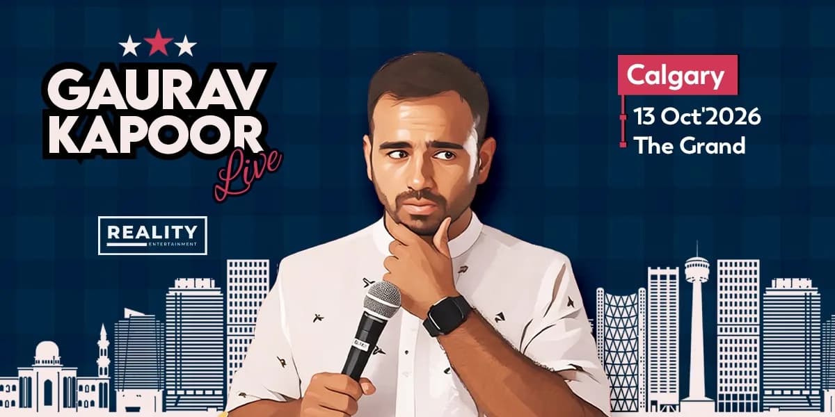Gaurav Kapoor Live presented by Reality Entertainment event poster