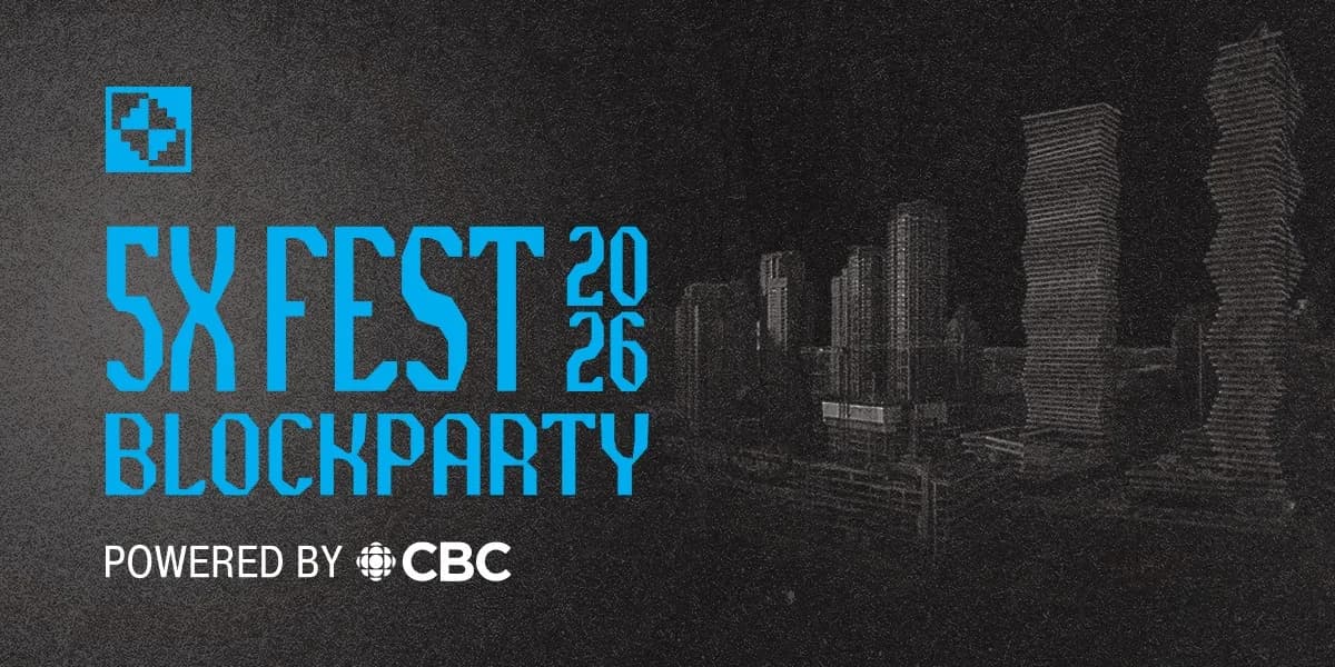 5X Blockparty Mississauga event poster