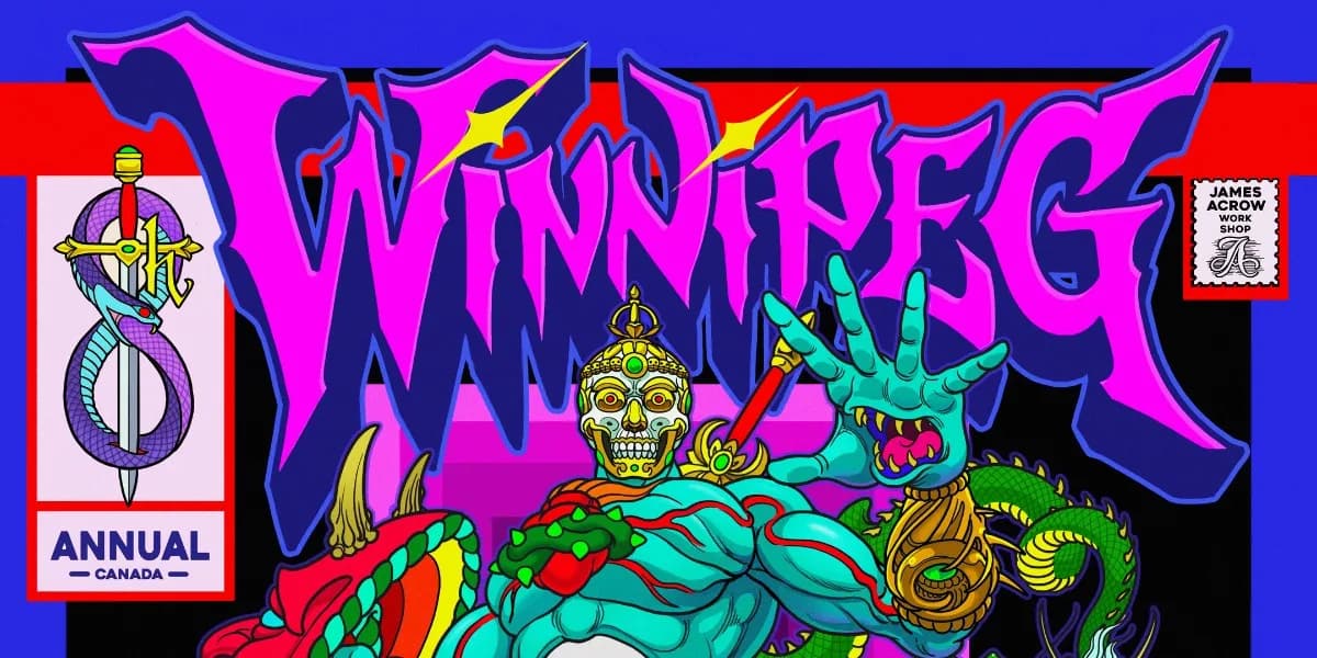 2026 - 8th Annual Winnipeg Tattoo Convention event poster