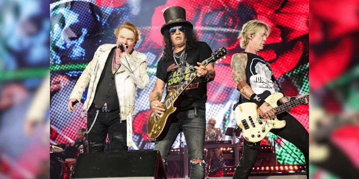 Guns N Roses - Commonwealth Stadium event poster