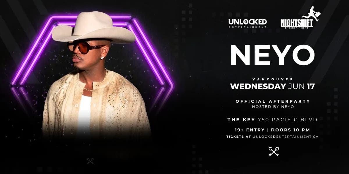 NE-YO - OFFICIAL AFTER PARTY event poster