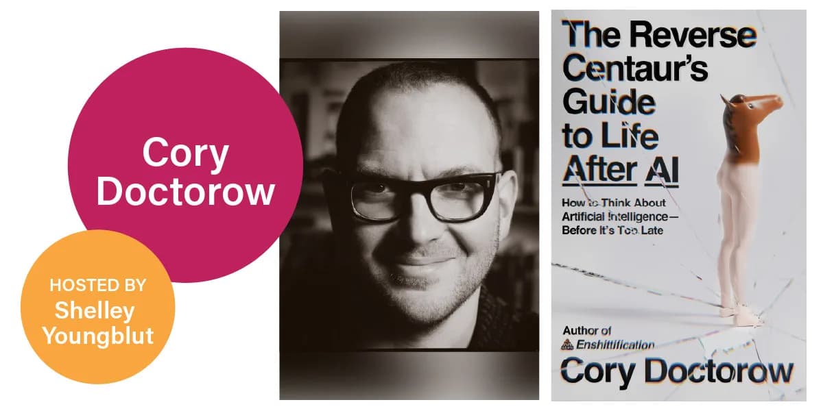 Wordfest presents Cory Doctorow event poster