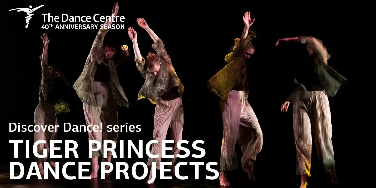 tiger princess dance projects event poster