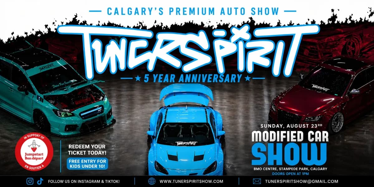 Tuner Spirit 2026 - 5 Year Anniversary event poster