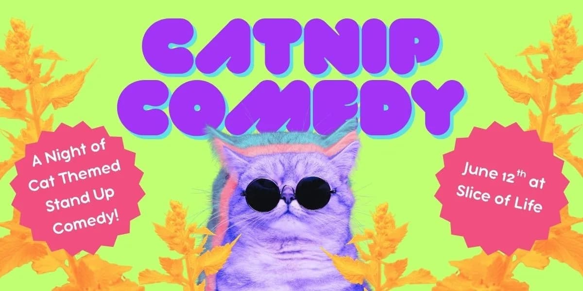 Catnip Comedy event poster