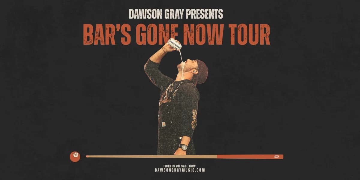 Dawson Gray at The Owl event poster