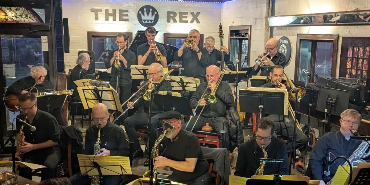 Jim Galloway's Wee Big Band event poster