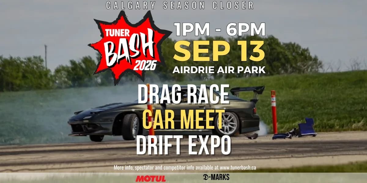 Tunerbash Calgary Season Closer event poster