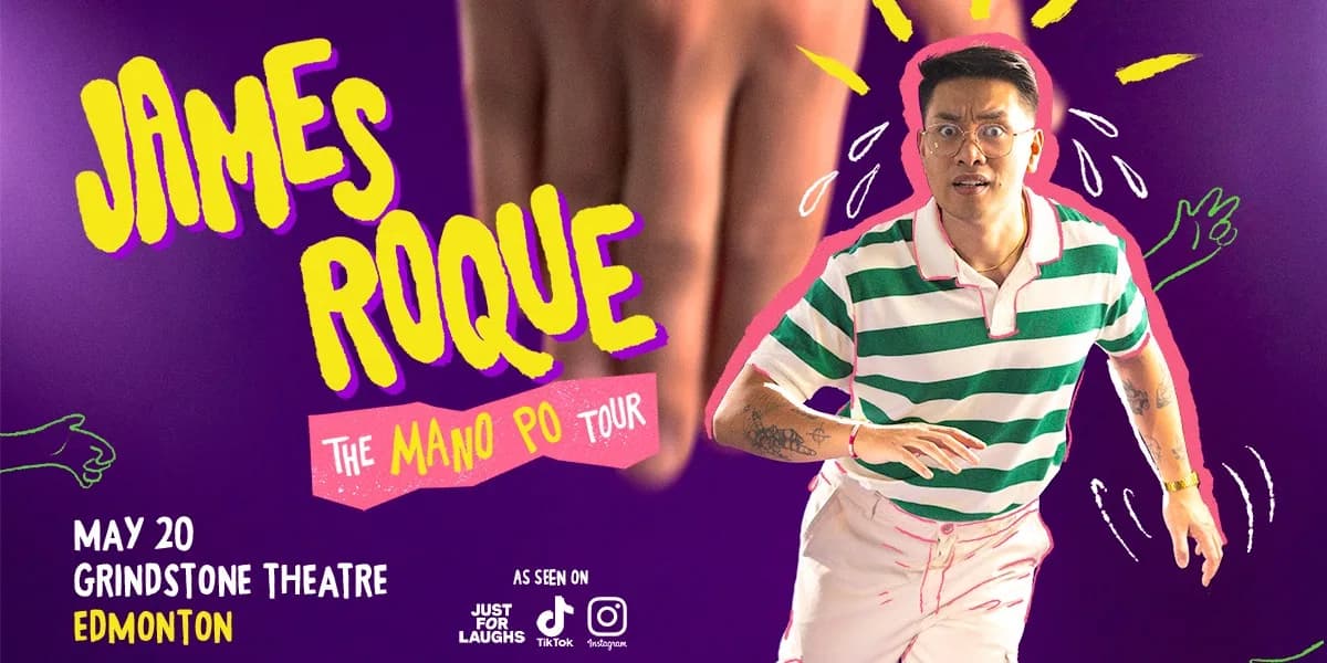 James Roque - The Mano Po Tour event poster