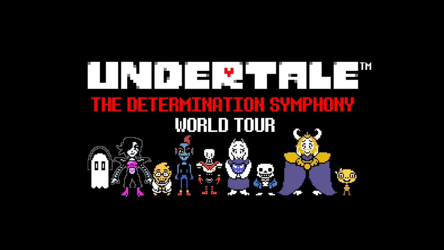 Undertale Determination Symphony event poster