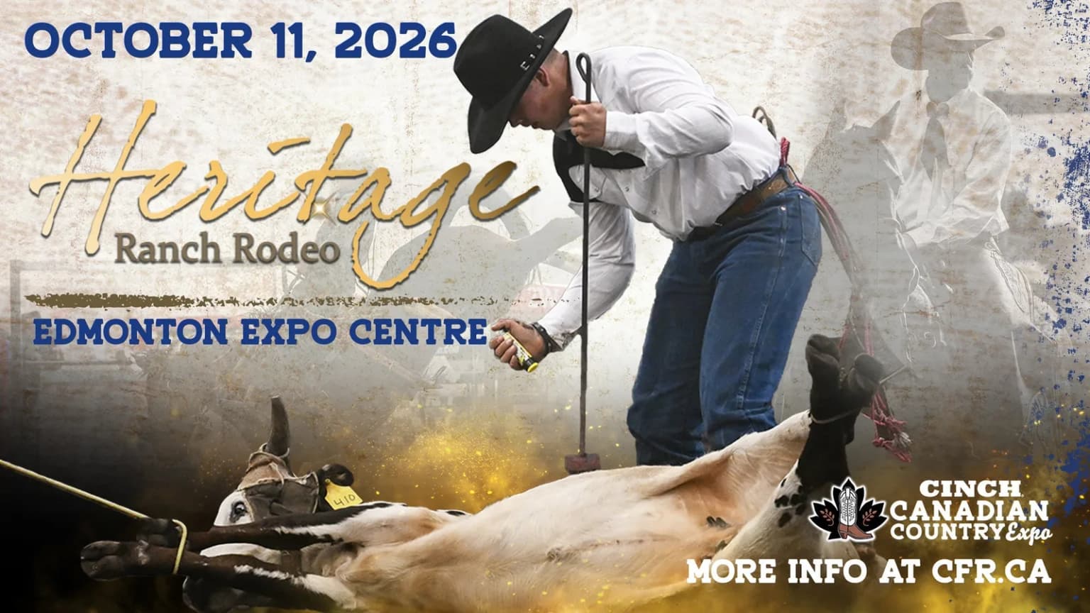 Heritage Ranch Rodeo event poster