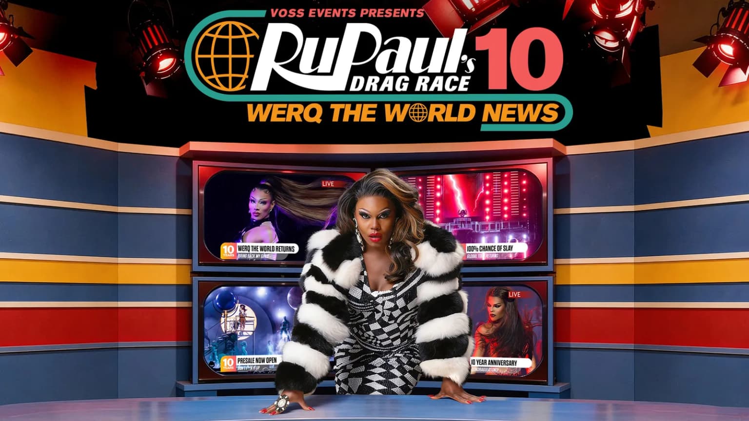 RuPaul's Drag Race Werq The World 2027 Tour event poster