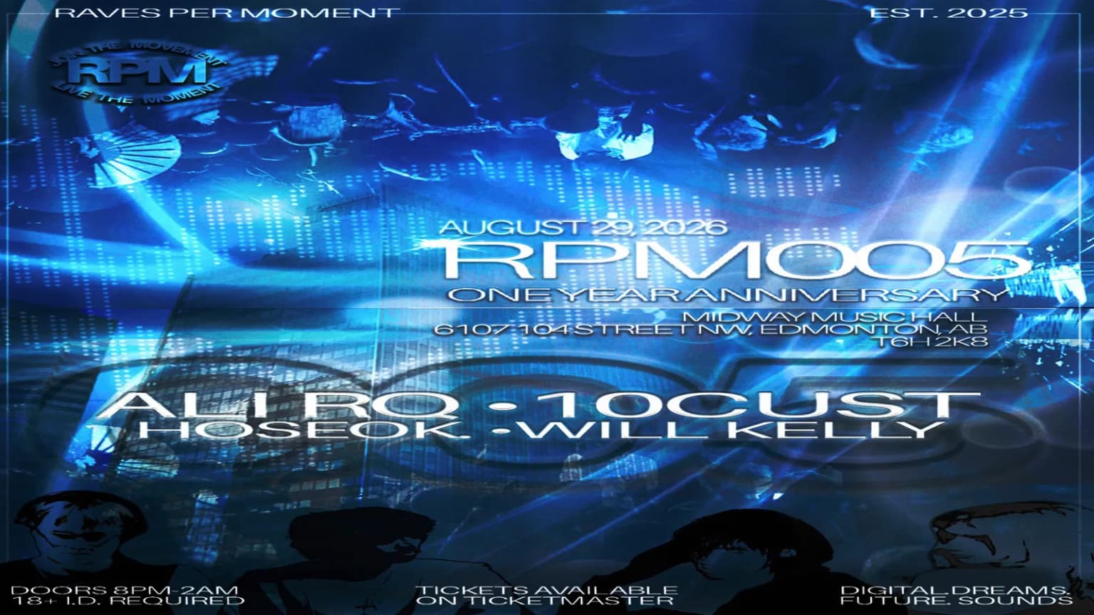 RPM 005 event poster