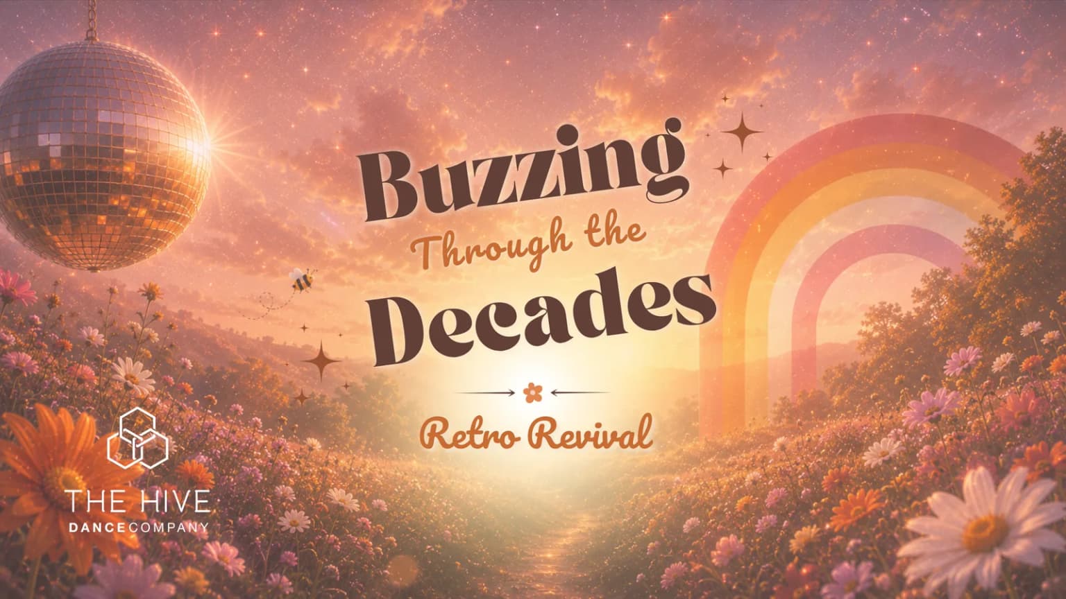 Buzzing Through the Decades: Retro Revival event poster